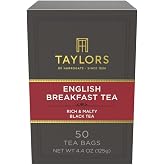 Taylors Of Harrogate, Tea English Breakfast, 50 Count