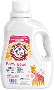 Arm & Hammer Laundry Baby, Hypoallergenic, Gentle on Skin, Liquid Laundry Detergent, 49 Loads 2.21 L