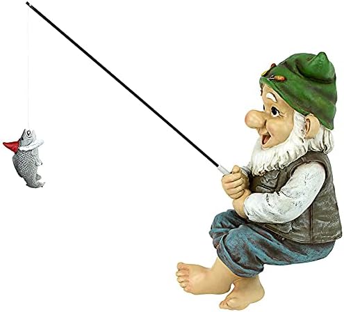 Resin dwarf garden ornament priced between $20.99 and $18.99.