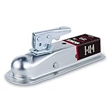 Straight Trailer Coupler 2" Ball 2" Channel Width