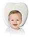 Little Baby Boo Super Soft Organic Head Shaping Pillow for Infants I Baby Pillow Memory Foam I Newborn Sleep Pillow I Flathead Pillow for Baby