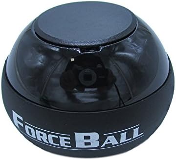 Wrist Power Strengtheners Ball Forearm&amp;Hand&amp;Arm Strength Training Spinner Gyro Force Ball for Beginners (Black Basic Model)