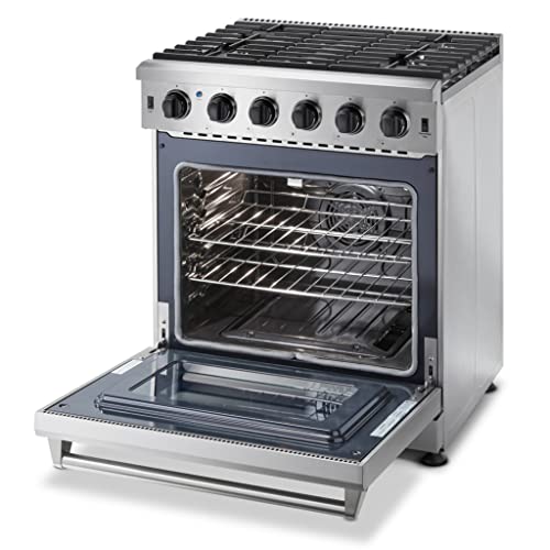 Thor Kitchen 30 inch Freestanding ProStyle Gas Range with 4.55 cu.ft. Oven, 5 Burners, in