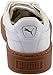 PUMA Women's Basket Platform Core Sneaker, Puma White-Puma White,8.5 M US