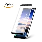 LEDitBe Galaxy S9 Screen Protector, Full Screen Tempered Glass Screen Protector Film, Edge to Edge Protection Screen Cover Saver Guard for 3D 9H Hardness Samsung Galaxy S9 Black