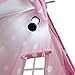 Kids Teepee Tent for Girls, No Toxic Chemicals Added, Carrying Case, Pink Play Tents Indoor for Kids, Large Enough Tipi for Toddler Dog Baby Boy Adult Children Adults Dogs Boys, Childs Reading Nook
