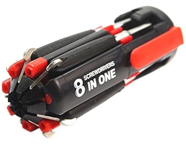 PragatiOnn - 8 in 1 Multi Screwdriver Set