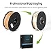 TIANSE PLA 3D Printer Filament， Wood pla，1.75mm pla Filament, 1KG Spool Filament for 3D Printing, Dimensional Accuracy +/- 0.03 mm