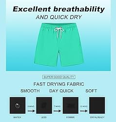 yuyangdpb Men's Swim Trunks Short Quick Dry Beach