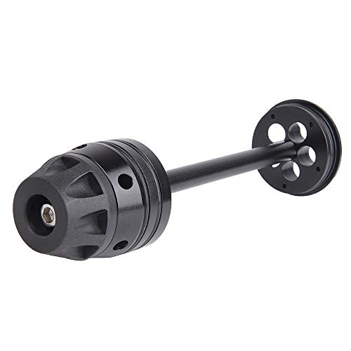 Motorcycle Rear Refit Wheel Fork Axle Crash Sliders Cap Pad for BMW R1250GS ADV R NineT Urban G/S Pure Racer Scrambler R 1200 RT/R/RS LC 2014 2015 2016 2017 2018 (Black)