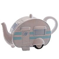 Ceramic Caravan Decorative Teapot by Giftbrit