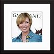 Pat Benatar Custom Framed And Matted Color Photo Total Size: 20x20 Inches