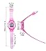 FORESEEX Kids Girls FSX-519G Water Resistant with Back Light Alarm Digital Sports Wrist Pink Watch