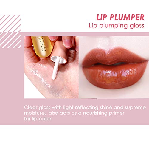 DEROL Lip Plumper, Lip Plumping Lip Gloss, Derol Lip Enhancer, Lip Care
