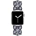 Viqiv Bling Bands for Compatitle Apple Watch 38mm 42mm Iwatch Series 3, Series 2, Series 1, Diamond Rhinestone Stainless Steel Metal Bracelet Wristband Strap for Women