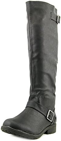 Vybe Women's Moto Motorcycle Boot, Black, 10 M US