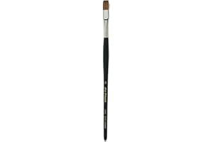 da Vinci Watercolor Series 1311 Maestro Paint Brush, One Stroke Flat Kolinsky Red Sable, Size 8 (1311-08)