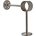 KegWorks 90˚ Degree Post Foot Rail Bracket - Brushed Stainless Steel - For 2
