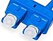 FiberCablesDirect LC-SC OS2 Fiber Patch Cable - 10Gb Duplex 50/125µm Singlemode Corning Glass | 2M (6.56ft) | Bulk Networking, Data Centers, Telecom, Enterprise Applications