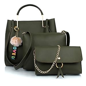 Mammon women’s Shoulder Hand bag Combo (3LR-bib-tie)