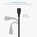 USB 3.0 Type C Cable, Syncwire UNBREAKcable USB C to USB A Charger Fast Charging&Sync Cord for Samsung Galaxy S9/S8/Note 9/8, Nintendo Switch, MacBook, Google Pixel, LG G7 & More - 6.6ft/2m Black