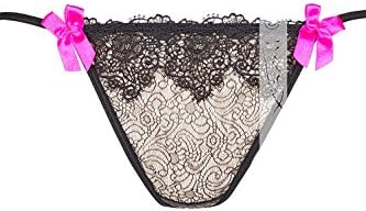Luxury Thong Beige Black V-6398 Friut De Passion by Axami