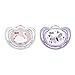NUK Airflow Orthodontic Pacifier, Girl, 6-18 Months, 2-Pack