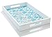 iEnjoyware Decorative Serving Tray with Routed Handle - 15.5