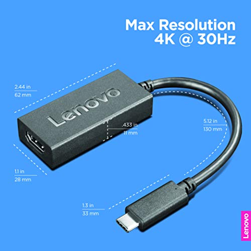 Lenovo USBC to HDMI Adapter, 100 compatible for Lenovo Yoga 920, Yoga