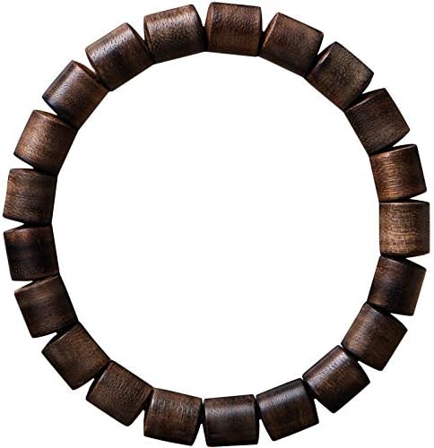Indonesian Agarwood Bracelet Vintage Old Material Bracelet Barrel Beads Wenwan Wooden Bracelets Men And Women Holiday Gifts