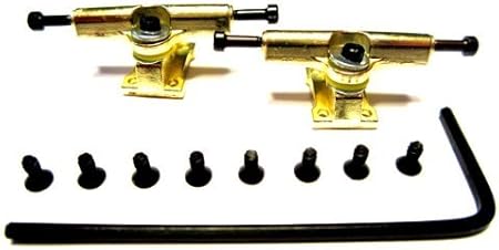 Gold Allen Key Fingerboard Trucks 