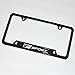 Black Stainless Steel Front Rear For Lexus F-Sport Emblem License Plate Frame Cover Holder Gift