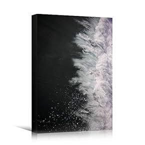 signwin Canvas Wall Art Wind Wave Beach Beach...