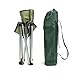 Mossy Oak Camping Chair Folding Portable Lightweight Backrest Stool with Carry Bag, Max Load 220 Lbs, 20.5 x 14 x 13 inch, Green