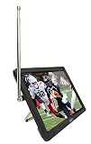 Seiki SC-9SS840N 9" Portable Widescreen LCD TV with Detachable Antennas, USB Slot, Built in Digital Tuner, AV Inputs and full Function Remote Control