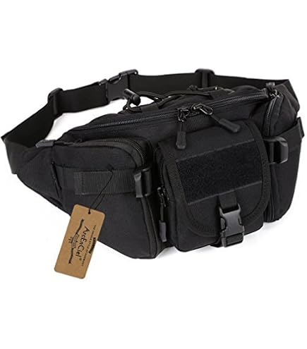 CamGo Tactical Waist Pack Portable Fanny Pack Outdoor Hiking