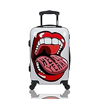 Carry-on Cabin Luggage 55x35x20 Suitcase 20 inch Approved Lightweight 4 Wheel Hard Case Kids Small Size Children Powerbank Charger Prepared BIG MOUTH TOKYOTO LUGGAGE (ONLY TROLLEY)