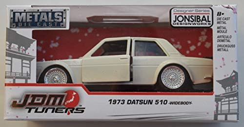 Just Trucks JDM Tuners 1:32 Scale Designer Series, Cream 1973 Datsun 510 WIDEBODY