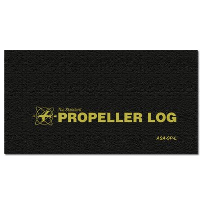 ASA Propeller Logbook (Black, Soft Cover)