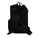 East West U.S.A RT525 Tactical Molle Assault Sling Shoulder Cross Body One Strap Backpack, Black
