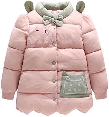 Amazon Co Jp Burning Go ベビー服 ダウン ジャケットコート Cartoon アウター 女の子 キッズ 保温 綿服 男の子 冬 服 ファッション小物