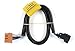 CURT 51342 Quick Plug Electric Trailer Brake Controller Wiring Harness, Fits Select Chevrolet Silverado, Suburban, Tahoe, GMC Sierra, Yukon, Escalade