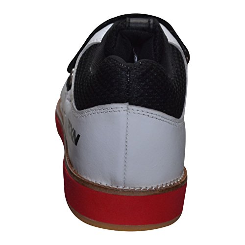 RXN Weightlifting Shoes 8.5 White-Black - Thumbnail 6