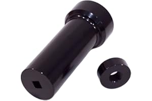 EnRand 2-1/4" Mainshaft Pulley Wrench Lock Nut Sprocket Socket Tool with 1/2" Drive,Fit for Harley Twin Cams, Dyna, Electra Glide, Heritage Softail