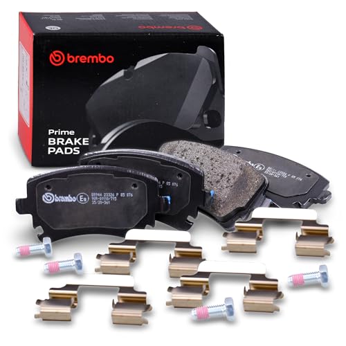 Brembo P85076 Rear Disc Brake Pad - Set of 4