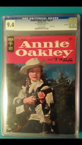Annie Oakley And Tagg #1 CGC Gold Key Comics 1965 Photo Cover File Copy
