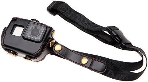 PU Leather Camera Case for GoPro HERO5/6 Action Camera Frame Camera Case Protective Cover Sports Camera Accessories