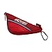 Kurgo Zippy Bowl for Dogs, Collapsible Travel Dog Bowls, Pet Food & Water Hiking Container, Food Grade Silicone, Travel Accessories for Pets, Includes Carabiner, Holds 48 oz (Barn Red)