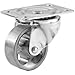 Shepherd Hardware 9780 3-Inch Cast Iron Swivel Plate Caster, 250-lb Load Capacity