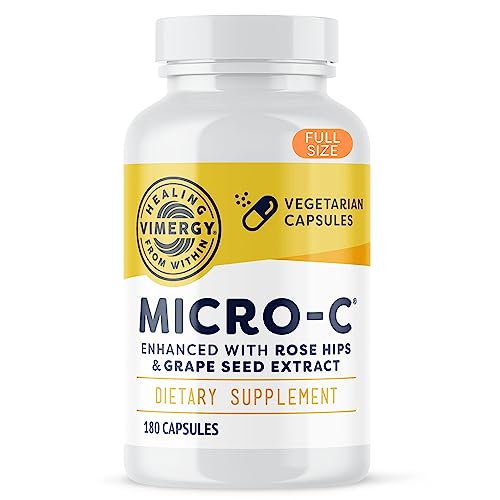 Vimergy MicroC® Capsules, 180 Servings 500mg AllNatural Buffered